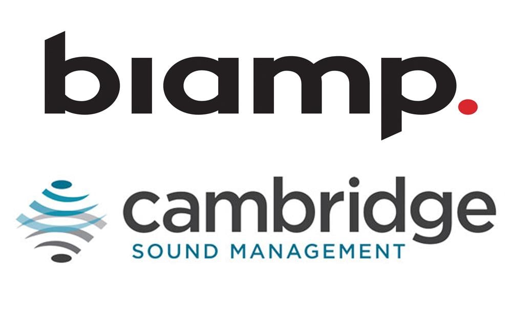 Biamp Logo - Biamp acquires Cambridge Sound Management & AV