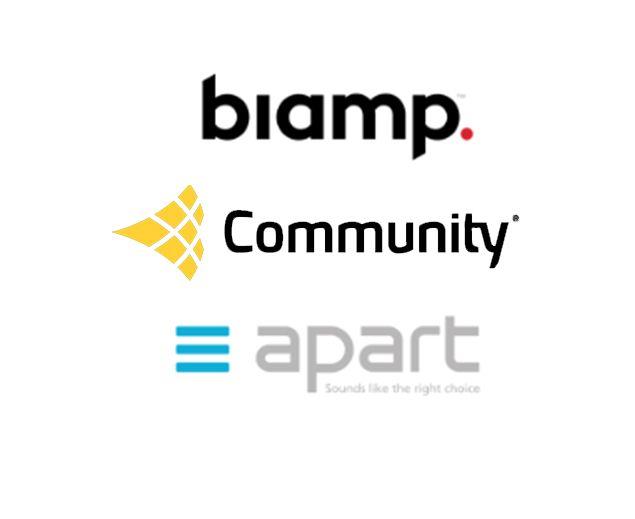 Biamp Logo - Biamp Acquires Community Loudspeakers and Apart Audio « FOH | Front ...