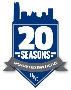 Ballpark Logo - OKC Dodgers Commemorate 20th Season of Ballpark | Ballpark Digest