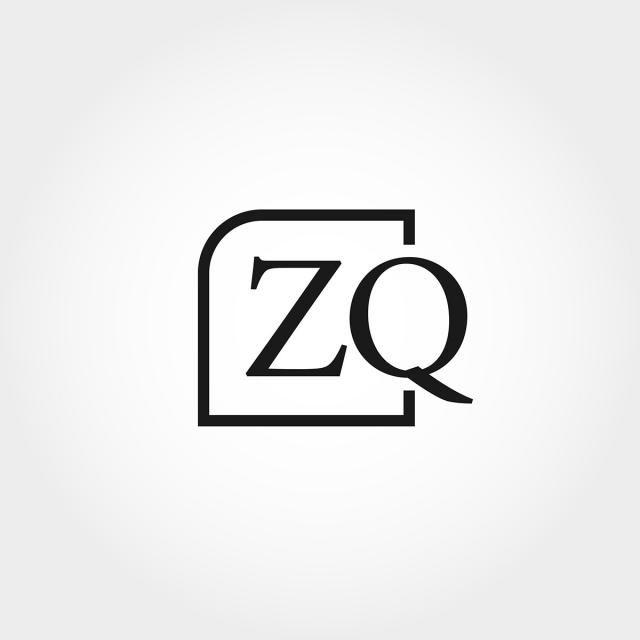 ZQ Logo - Initial Letter ZQ Logo Template Design Template for Free Download on ...