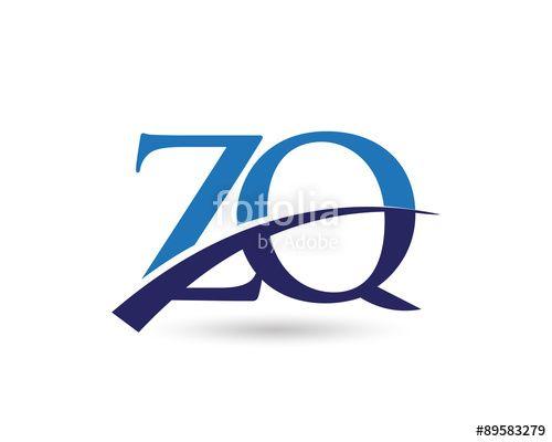 ZQ Logo - ZQ Logo Letter Swoosh Stock Image And Royalty Free Vector Files