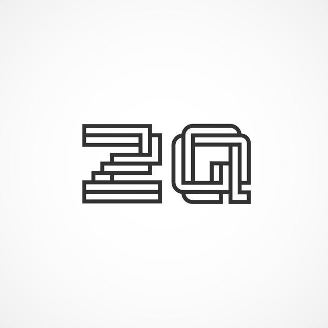 ZQ Logo - Initial Letter ZQ Logo Template Template for Free Download on Pngtree