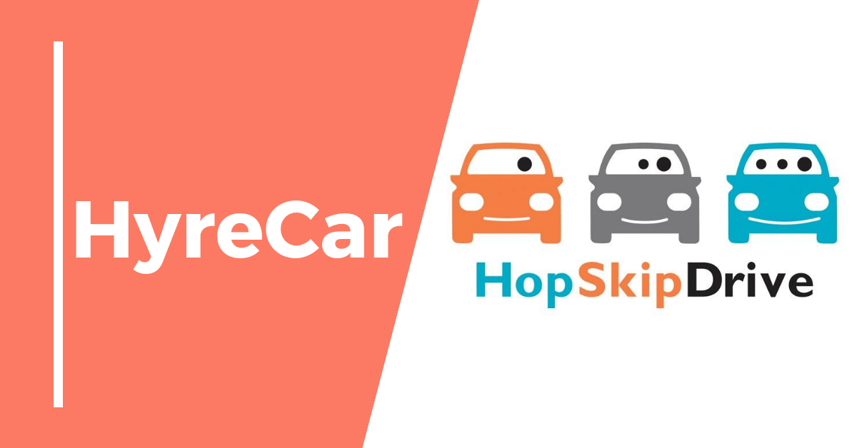 Hopskipdrive Logo - HyreCar Announces Partnership with HopSkipDrive to Create New