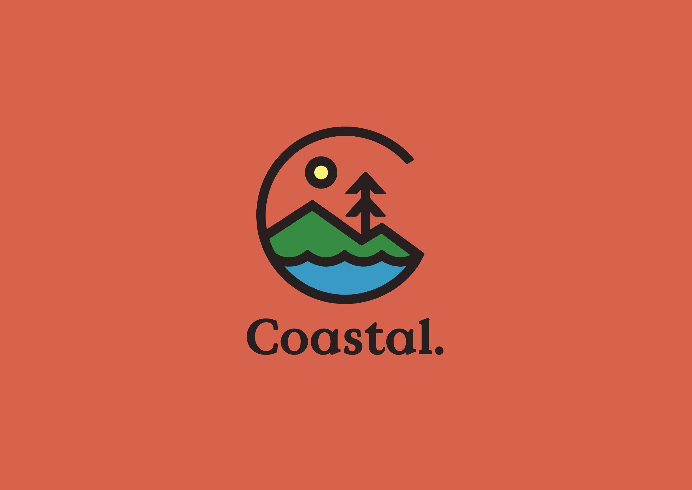 Coastal Logo - Coastal Logo | design: branding + logos | Wedding logo design, Logos ...