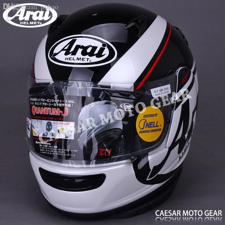 Arai Logo - Wholesale-Arai Quantum J Pride Logo racing helmet racing motorcycle Rally  cross helmets Crosscountry motorcycle helmet