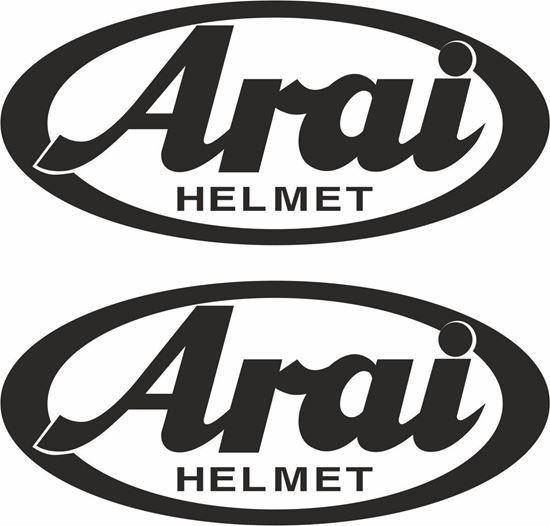 Arai Logo - Arai Track and street race sponsor logo