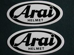 Arai Logo - Details about ARAI logo helmet stickers decals of 2 pieces