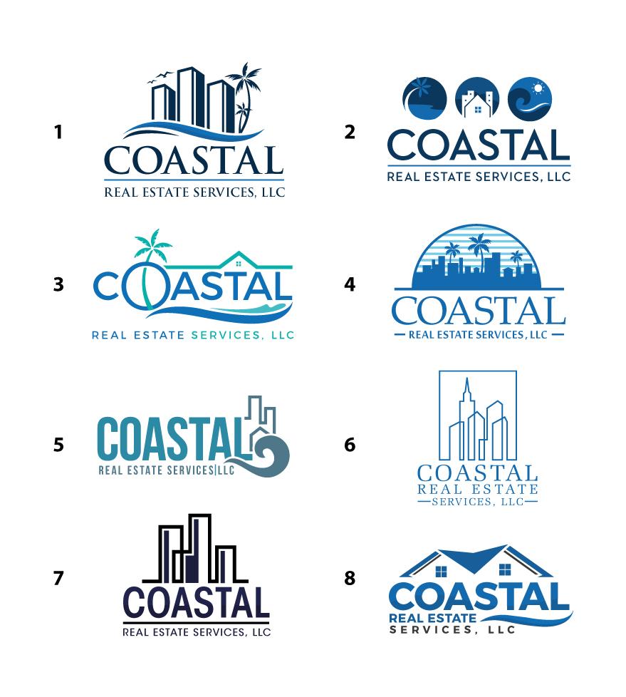Coastal Logo - Real-Estate Logo Design Samples| MDesign Media