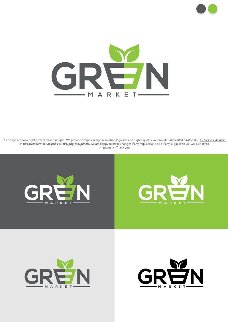 Market Logo - Entry by sixgraphix for Green Market Logo