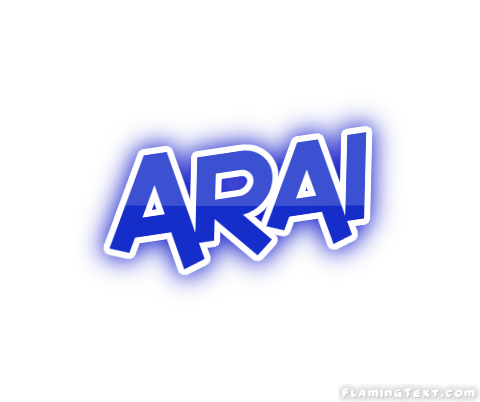 Arai Logo - Japan Logo. Free Logo Design Tool from Flaming Text