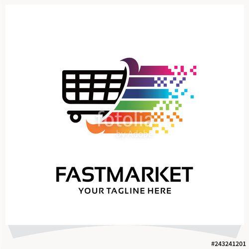 Market Logo - Fast Market Logo Design Template Inspirations