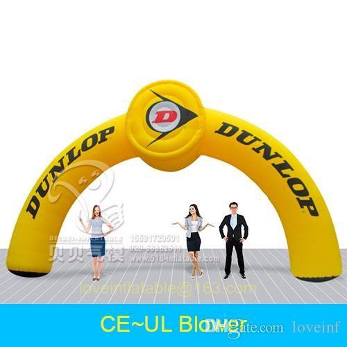 Archway Logo - 6M Inflatable Tire Arch Archway For Advertising Event With LOGO And CE UL Blower From Loveinf, $437.19