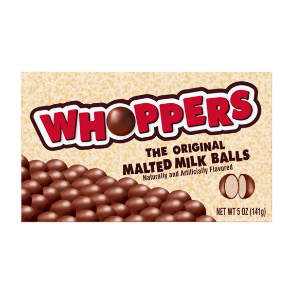 Whoppers Logo - Whoppers Malted Milk Balls 5 oz Movie Theater-Sized Box