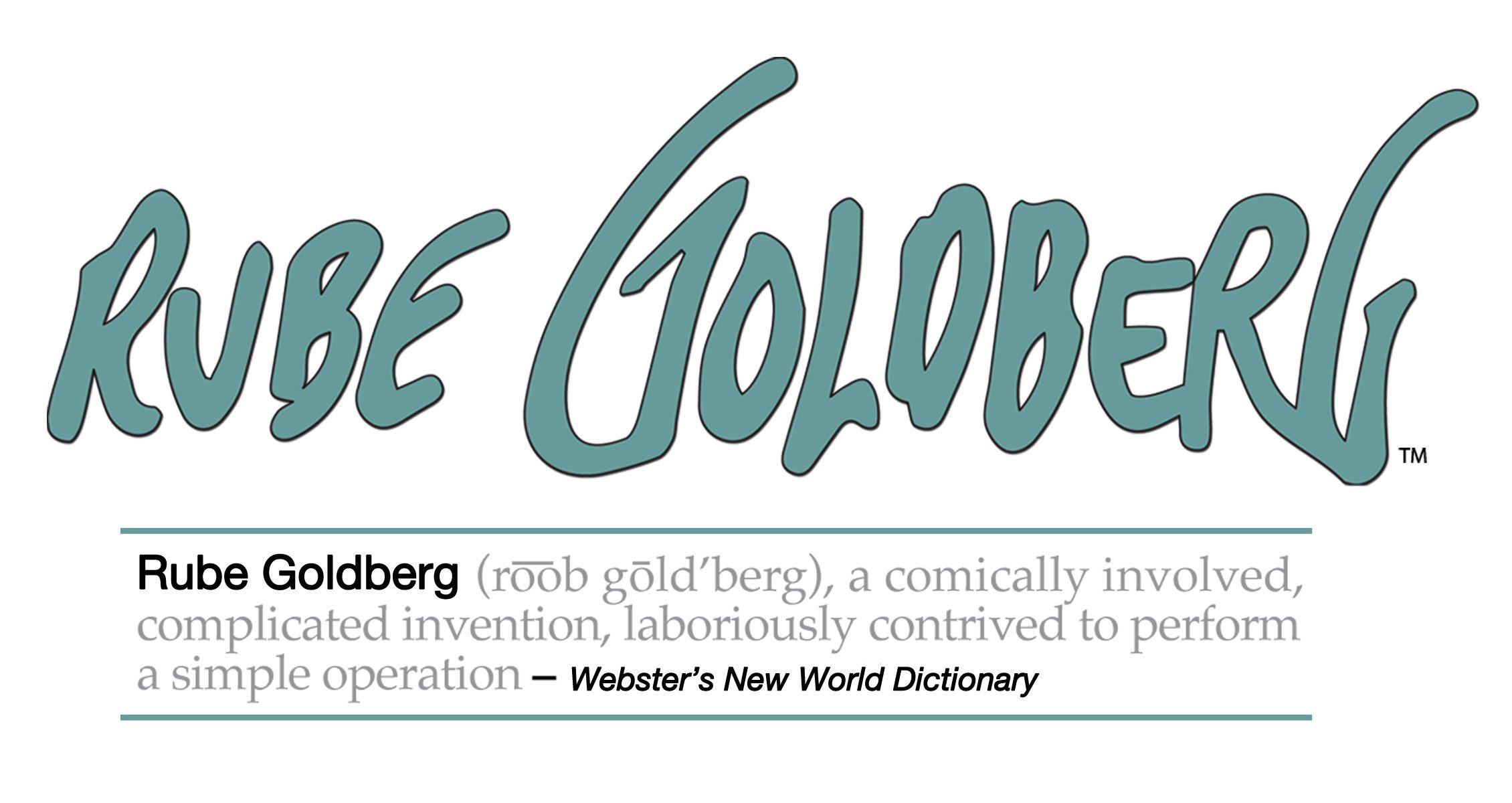 Goldberg Logo - NMAJH: The Art of Rube Goldberg