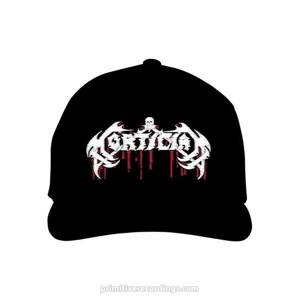Hats Logo - Mortician Blood Logo Embroidered Hat or Beanie
