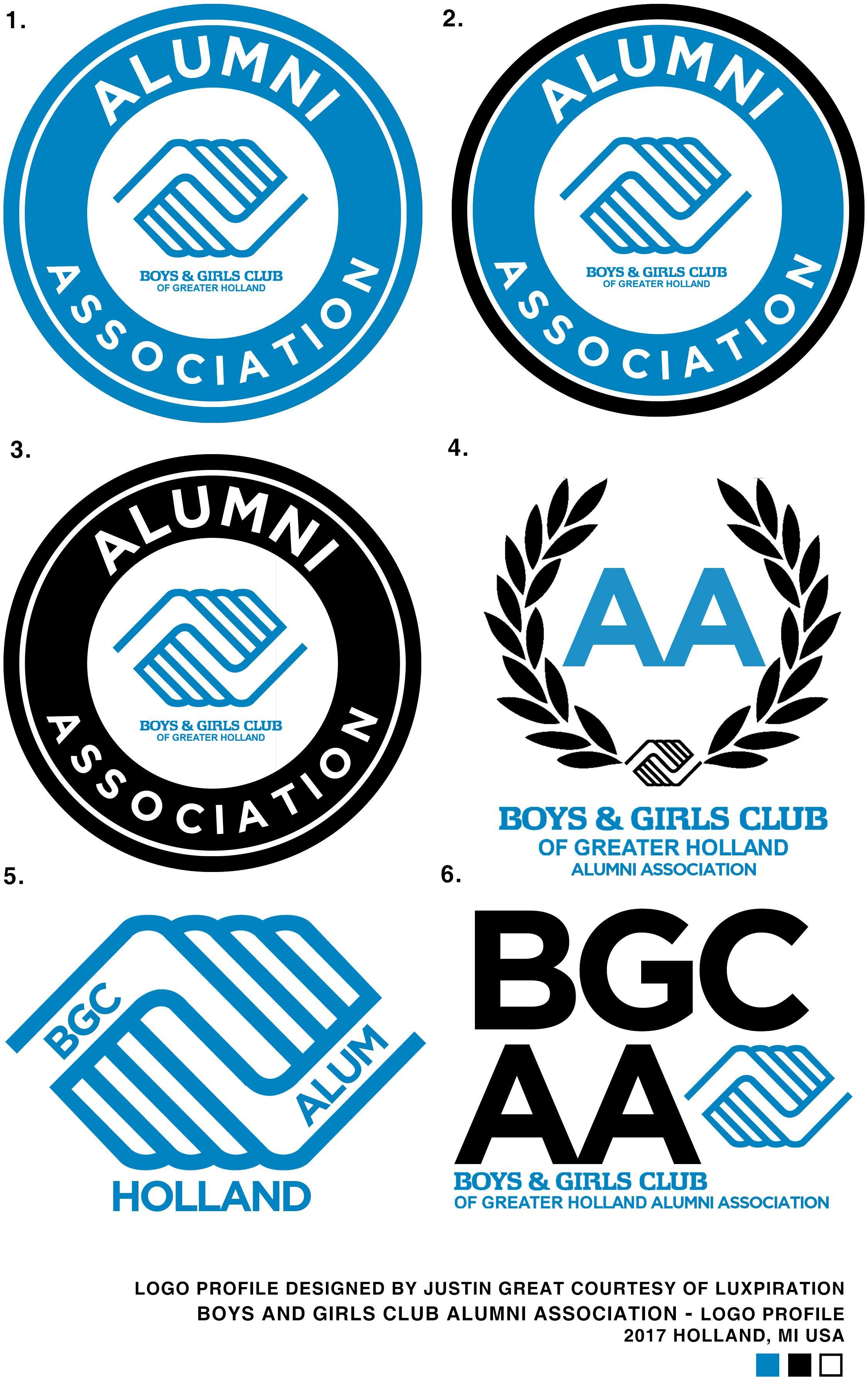 Association Logo - Boys and Girls Club Alumni Association Logo – Luxpiration