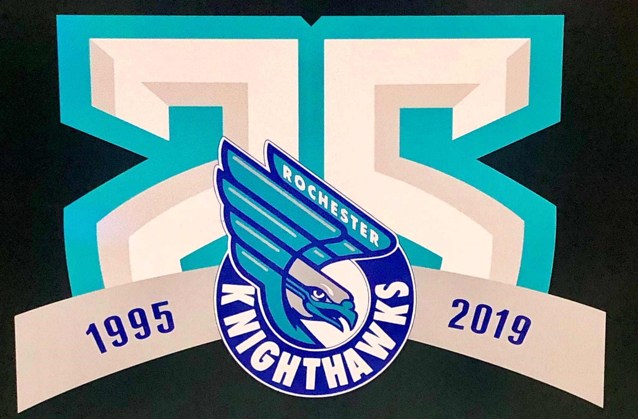 Knighthawks Logo - NLL: Knighthawks fall in 25th anniversary finale – In Lacrosse We Trust