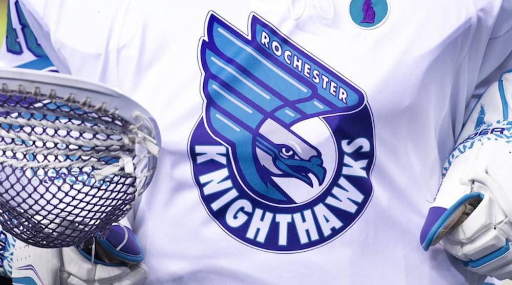 Knighthawks Logo - Indoor lacrosse player penalized for fight, poses for selfie | SI.com