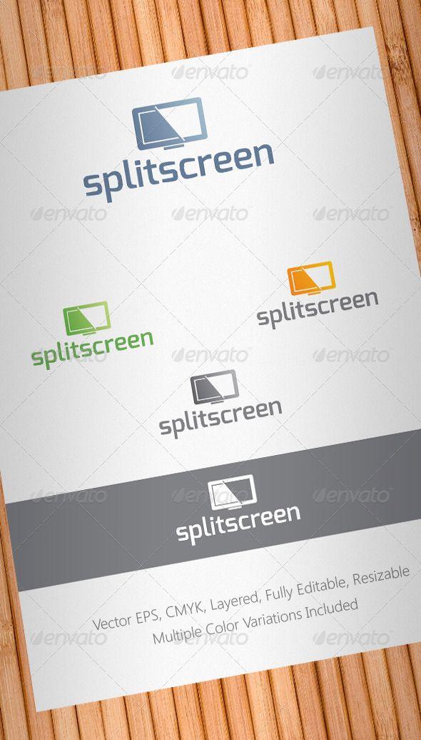 Screen Logo - Screen Tech Logo Templates from GraphicRiver