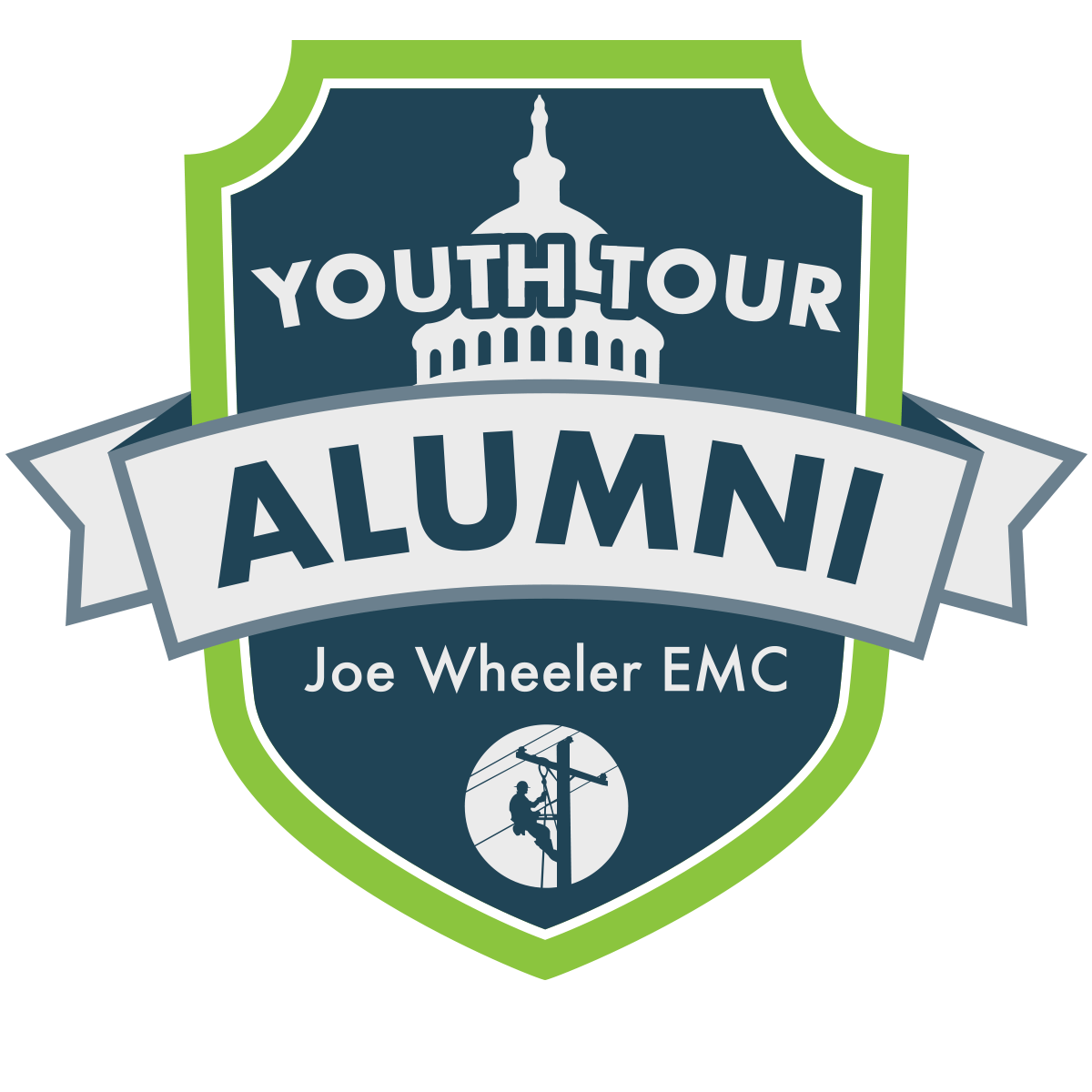 Alumni Logo - Youth Tour Alumni. Joe Wheeler EMC