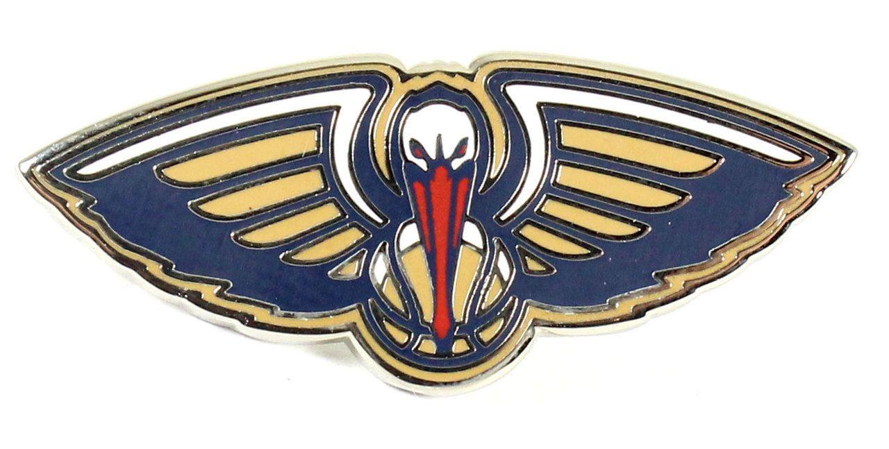 Pelicans Logo - New Orleans Pelicans Logo Pin
