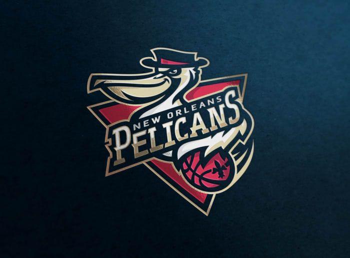 Pelicans Logo - The 17 Coolest Fan-Created Logos For The New Orleans Pelicans