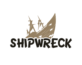 Wreck Logo - shipwreck Logo Design