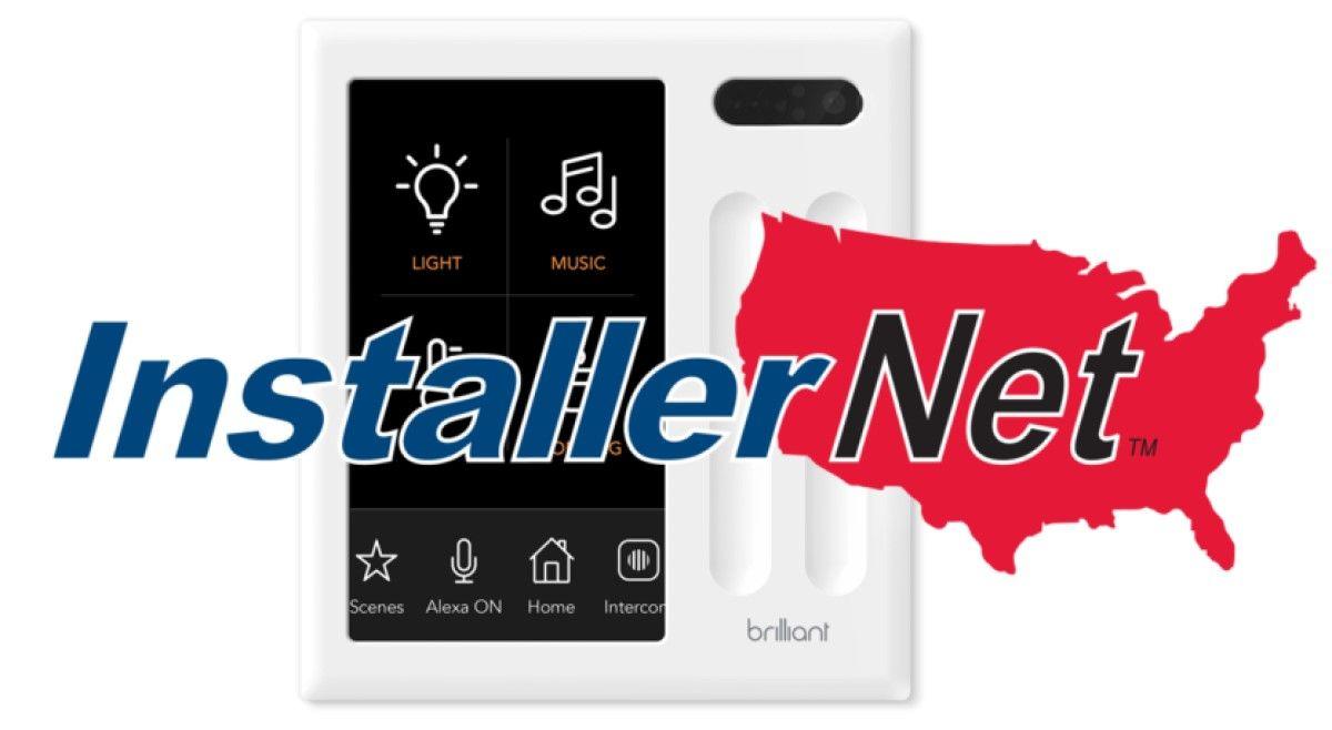 InstallerNet Logo - InstallerNet Contractors Will Install Brilliant Home Automation