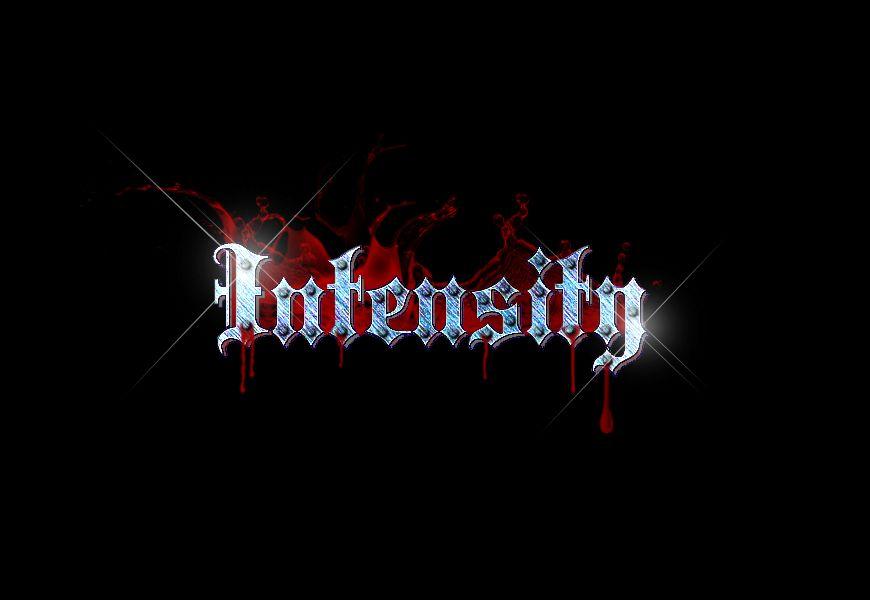 Intensity Logo - GIMP Chat • 'INTENSITY' Logo design