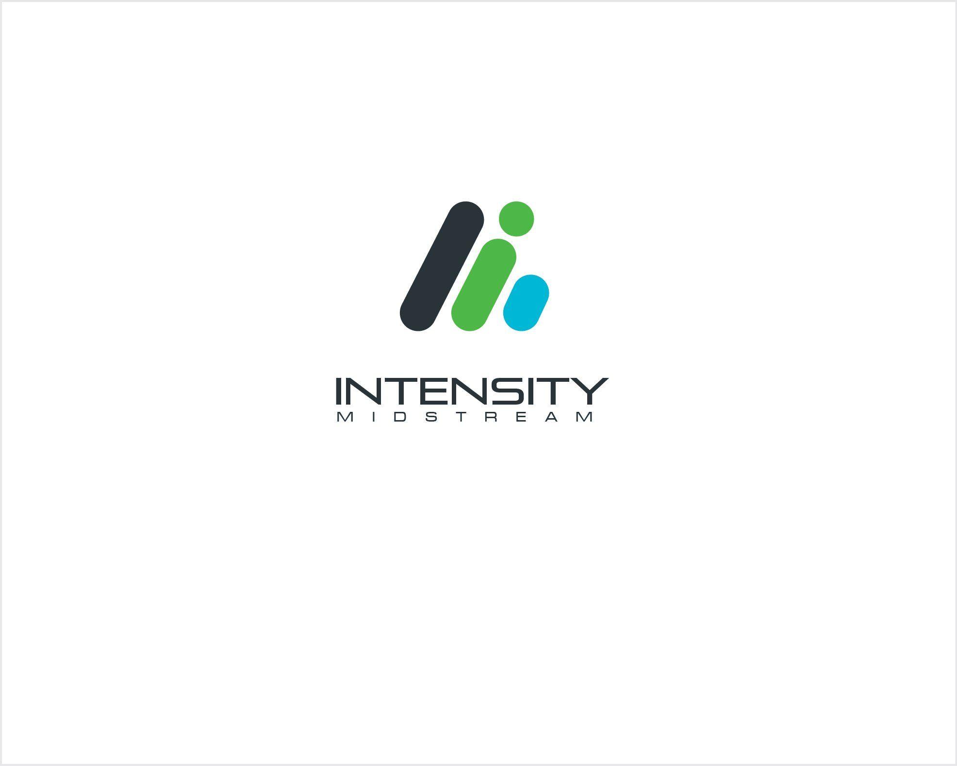 Intensity Logo - Logo Design. 'Intensity Midstream' design project