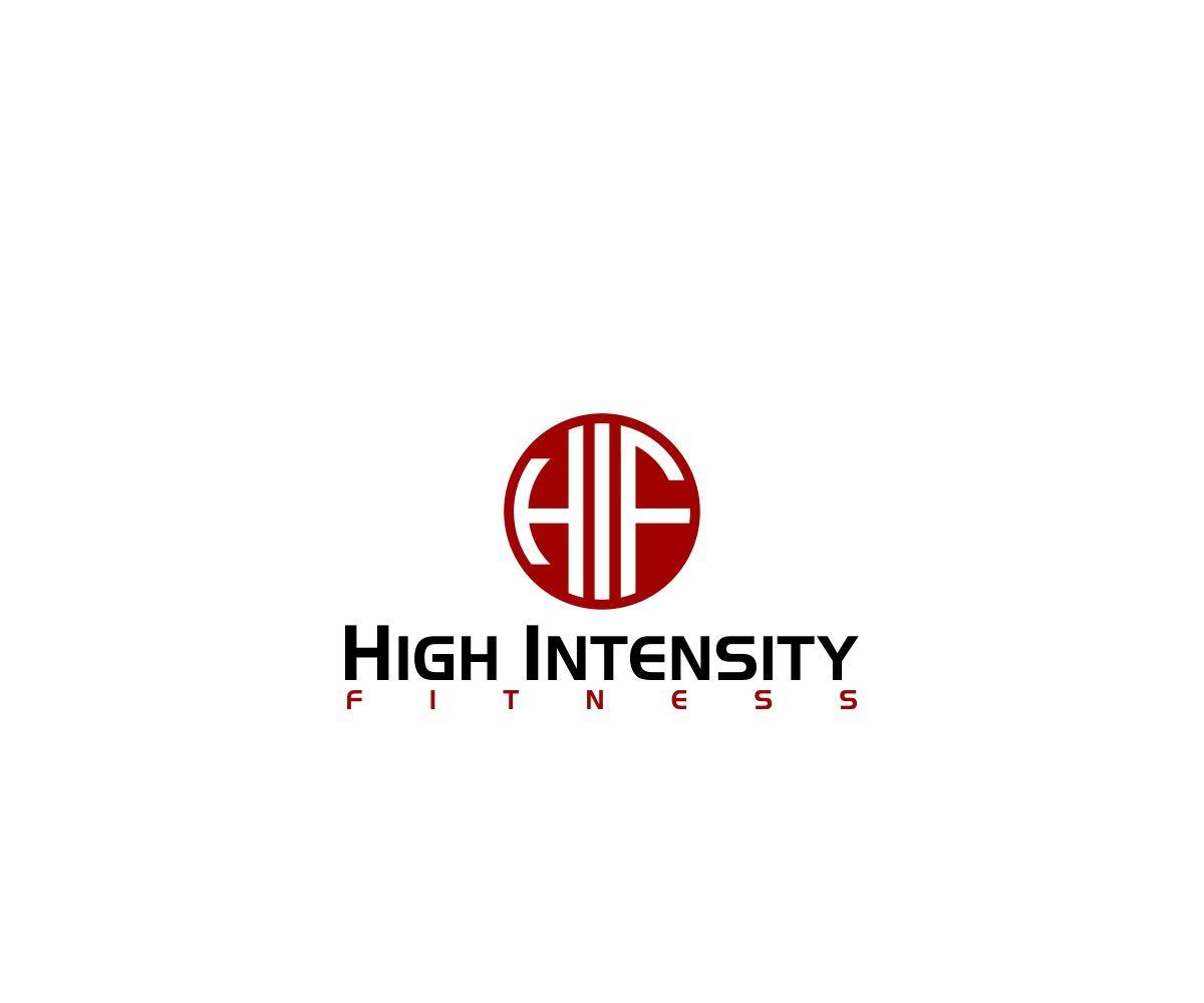 Intensity Logo - Serious, Modern, Fitness Logo Design for HIF Intensity