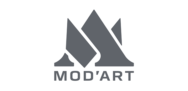 Medio Logo - MOD'ART. Hair Salon. Logo Design and Branding on AIGA Member Gallery