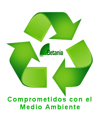 Medio Logo - comprometidos medio ambiente logo betania verde