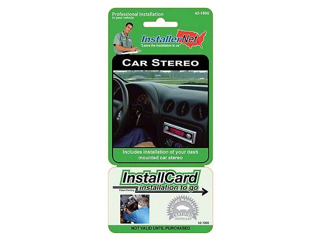 InstallerNet Logo - InstallerNet Stereo Installation Service