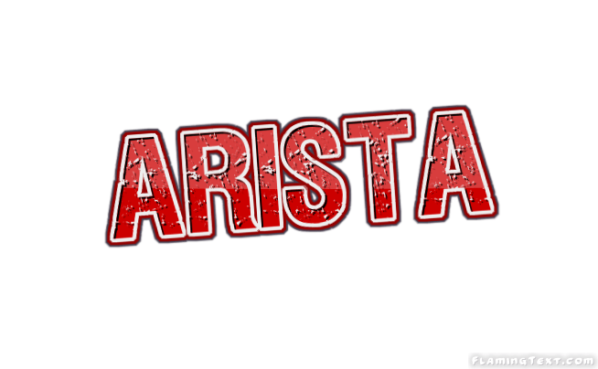 Arisat Logo - Arista Logo | Free Name Design Tool from Flaming Text