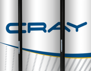 Cray Logo - Cray logo on XC40 cabinets - HPCwire