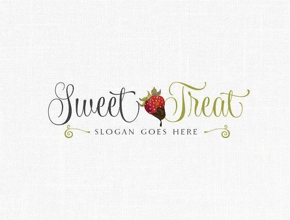 Treats Logo - Custom Sweets Logo Design / Sweet Treat | Projects to Try | Logos ...
