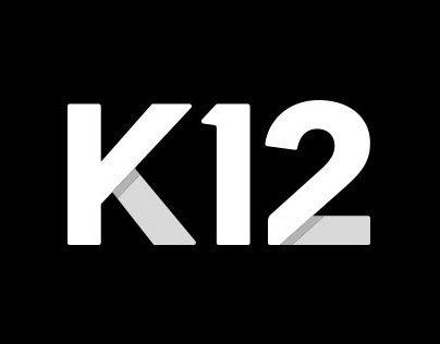K-12 Logo - BJ Cave Design