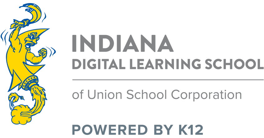 K-12 Logo - Indiana Digital Learning School. Indiana Online School