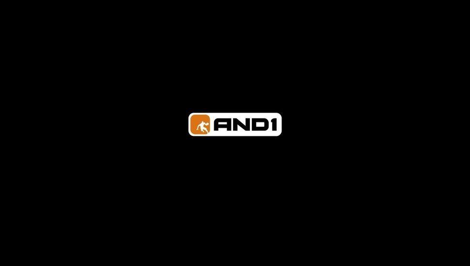 And1 Logo - black, and1, minimalism, background, logo, basketball, firm ...