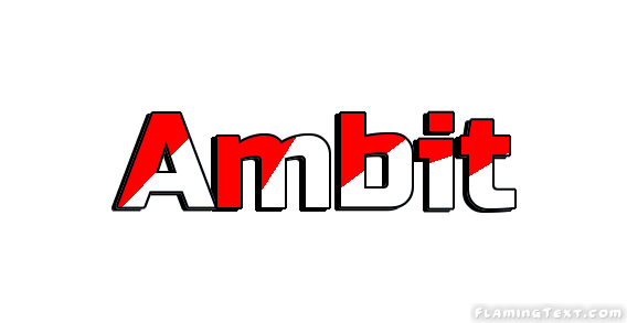 Ambit Logo - Indonesia Logo | Free Logo Design Tool from Flaming Text