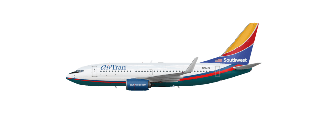 AirTran Logo - Southwest Airlines & AirTran Airways Hybrid - Concept Liveries ...