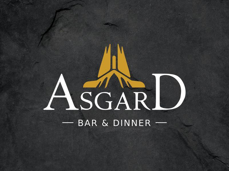 Asgard Logo - Asgard Logo - Bar&Dinner Logo by Victoria Georgieva on Dribbble