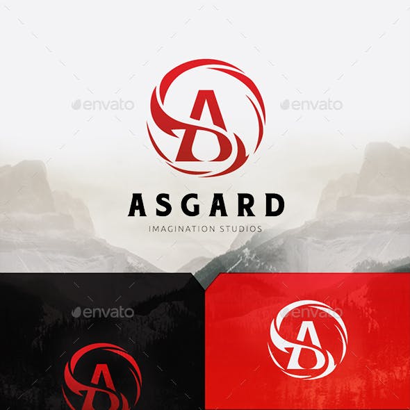 Asgard Logo - Asgard Letter Logo from GraphicRiver