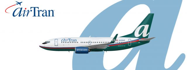 AirTran Logo - Airtran Airways Boeing 737 700 - Real World Liveries by ...