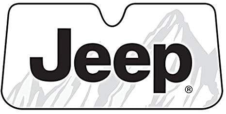 Shade Logo - Plasticolor 003718R01 ' 'Jeep' Accordion Sunshade