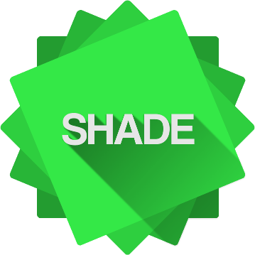 Shade Logo - Shade: A Cross Platform Framework For Games Of Bytes