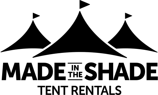 Shade Logo - Made in the Shade. Tent Rentals. Sacramento. Northern CA. Bay