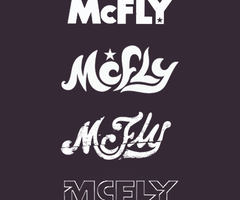 McFly Logo - McFly logo development | McFly em 2019