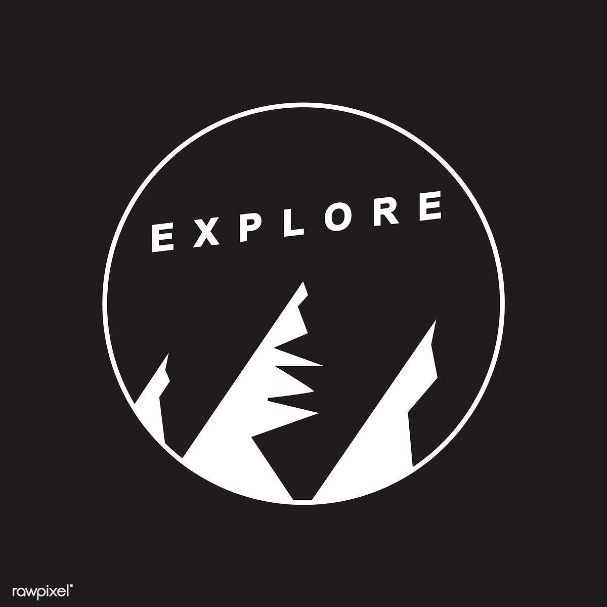 Explore Logo - Explore logo vector | free image by rawpixel.com | Free: Outside the ...